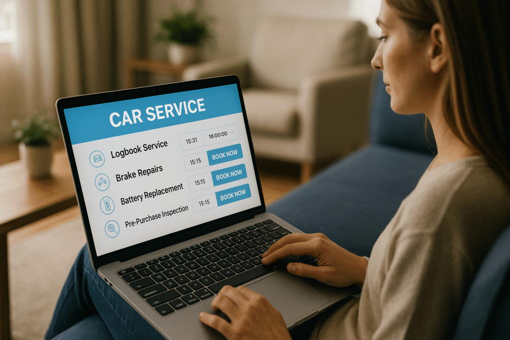 Booking car services online