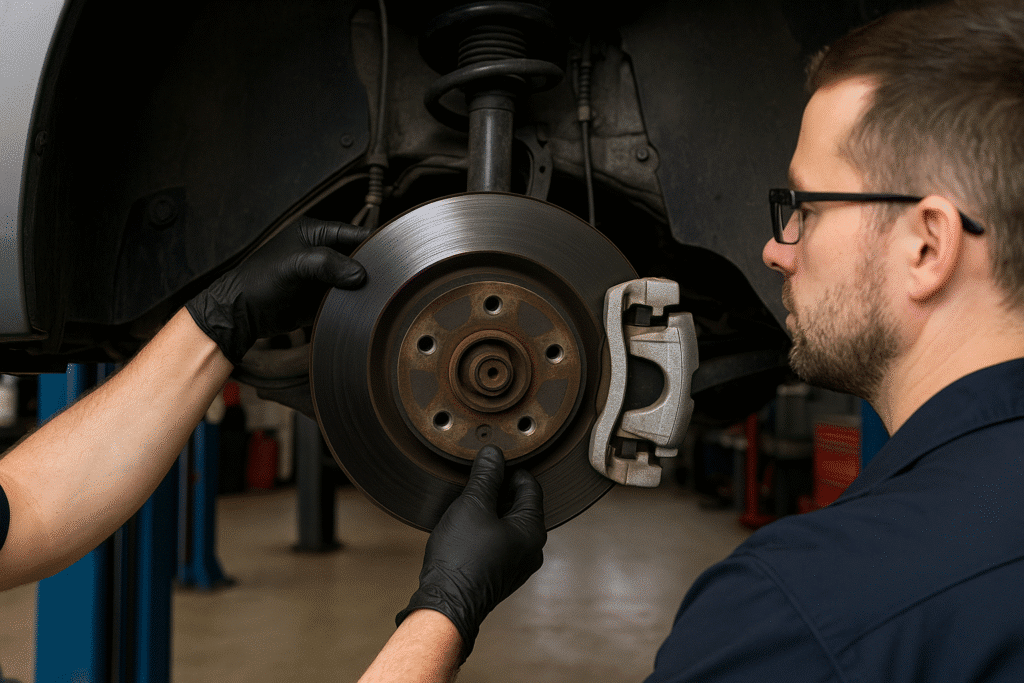 Brake inspection