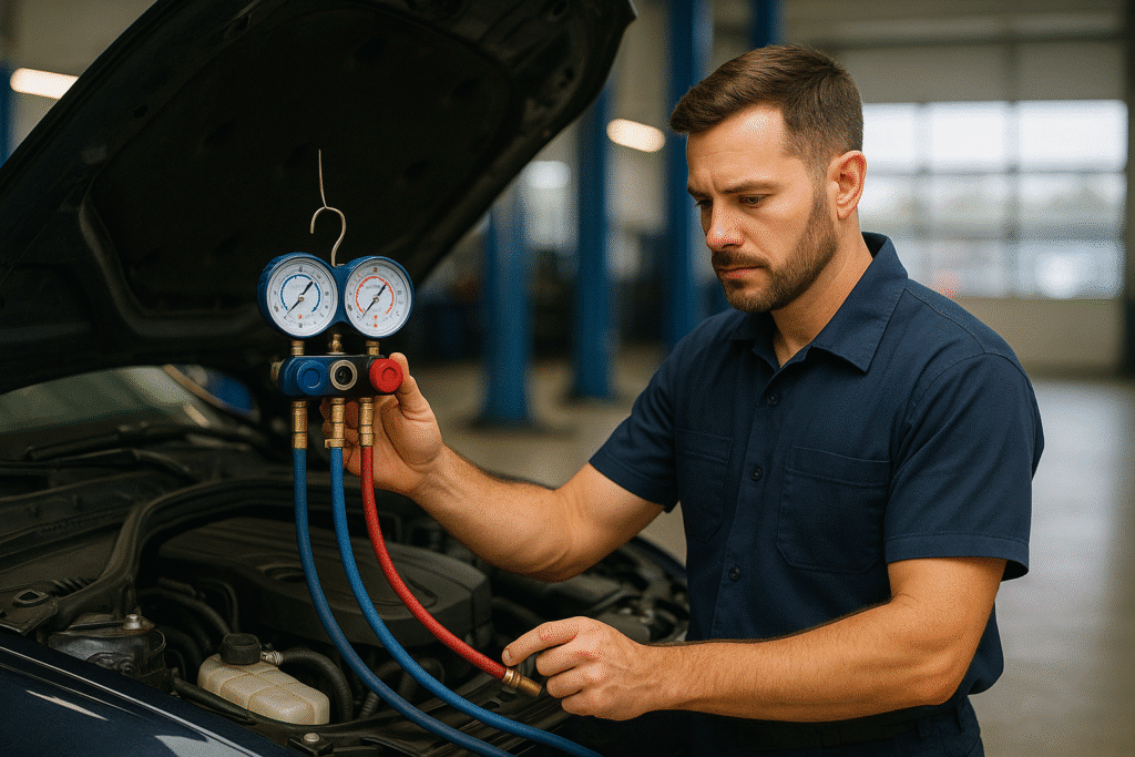 Car air conditioning service