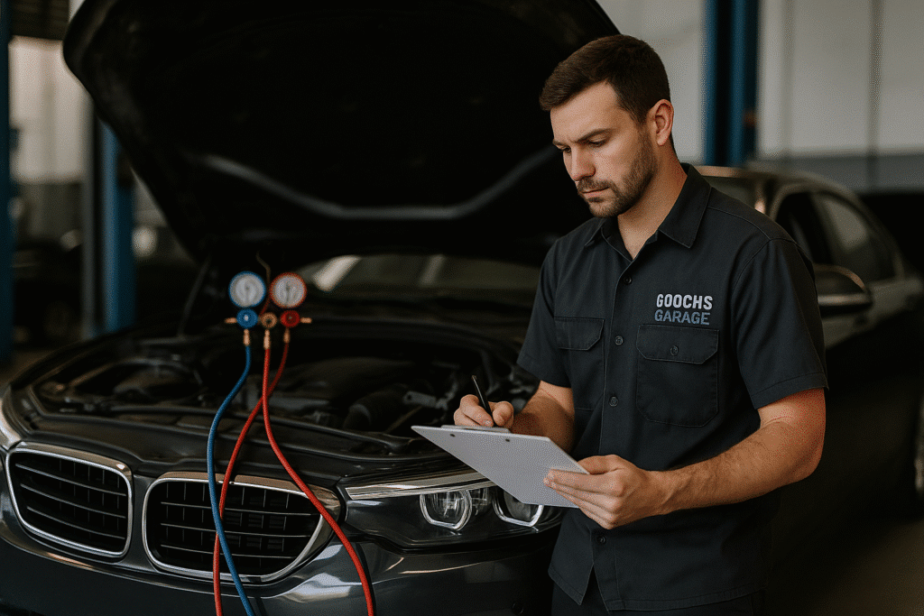 Car air conditioning service