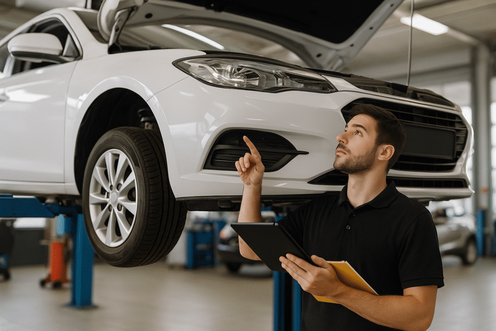 Car servicing