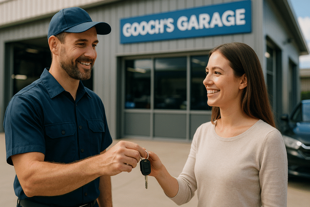 Customer satisfaction at Gooch's Garage