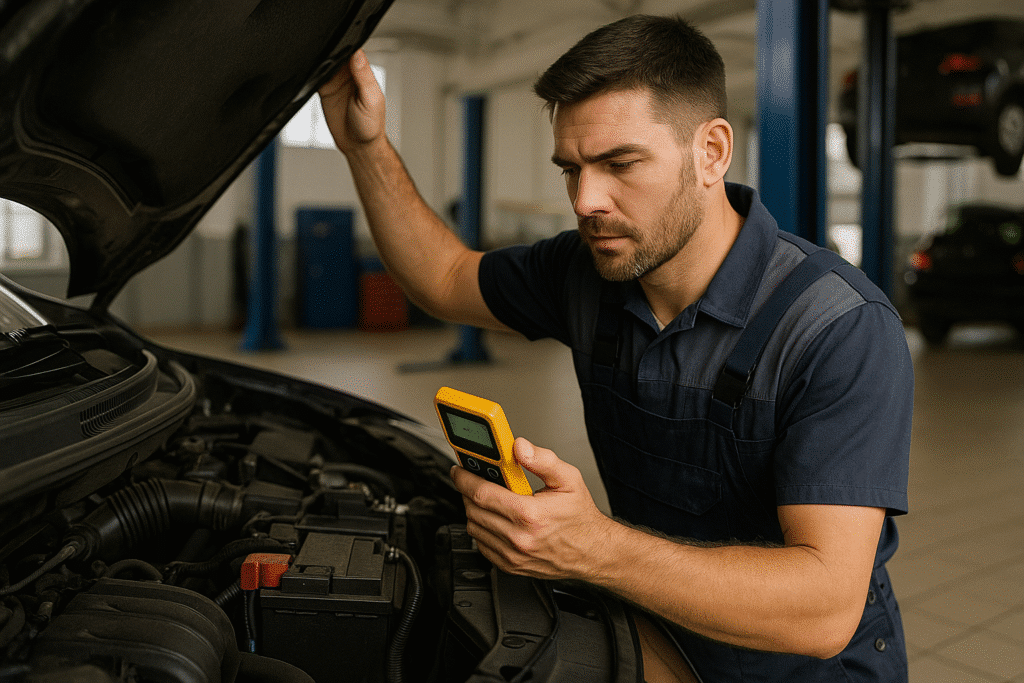 Routine car service