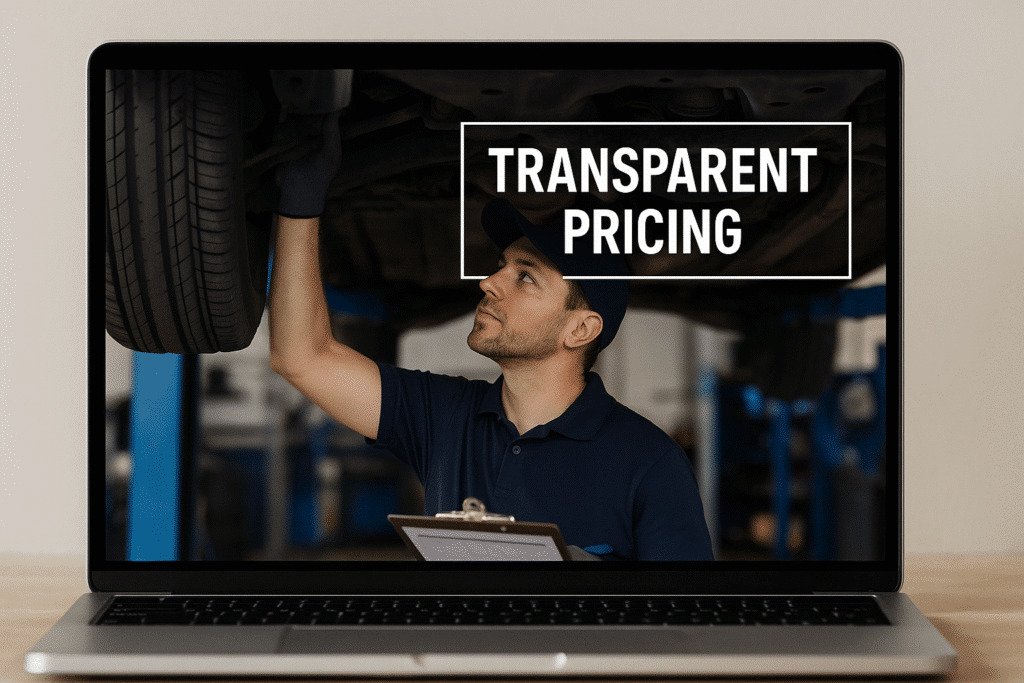 Transparent pricing