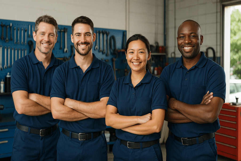 Modern automotive workshop on the Gold Coast